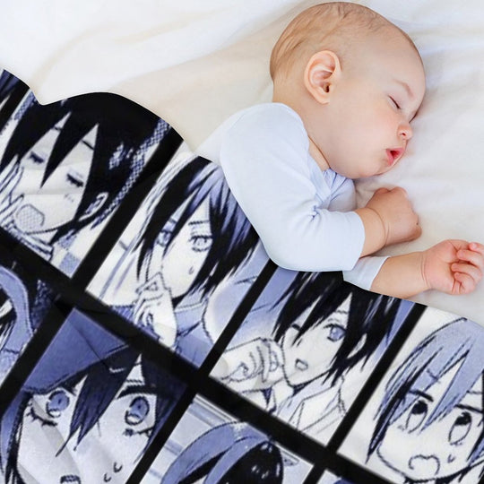 Shuichi Manga Collection (Colored) Plush Throw Blanket
