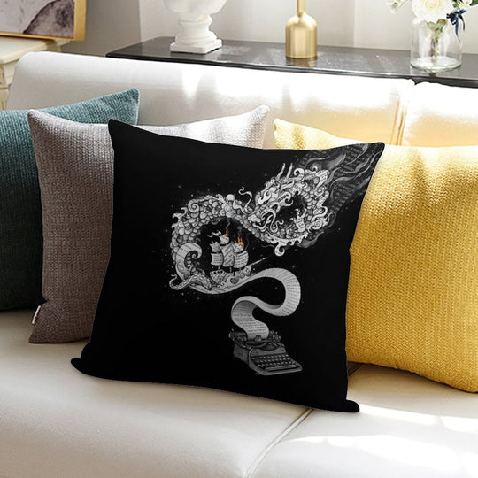 Unleashed Imagination Soft High-Density Material Throw Pillow