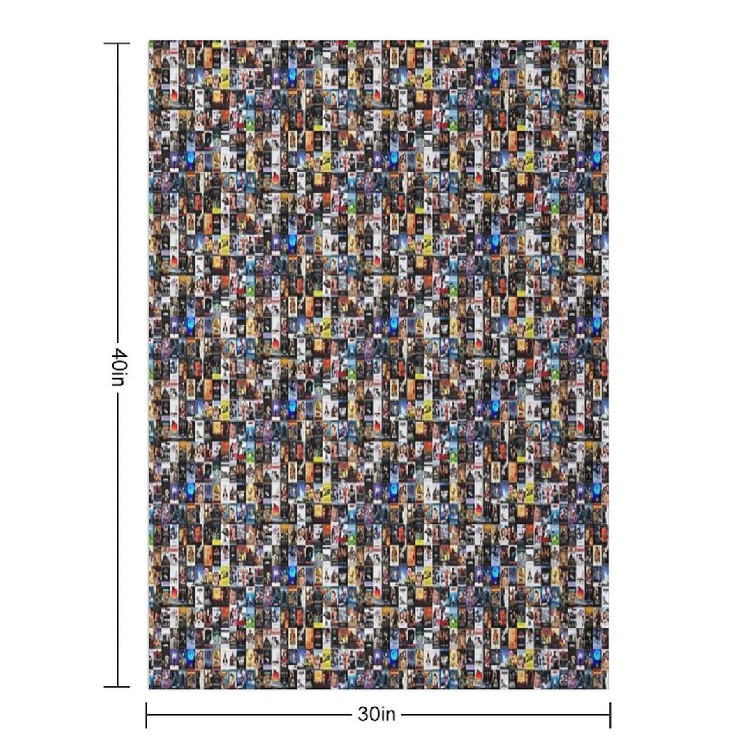 Mixed Movie Montage Comfort Throw Blanket