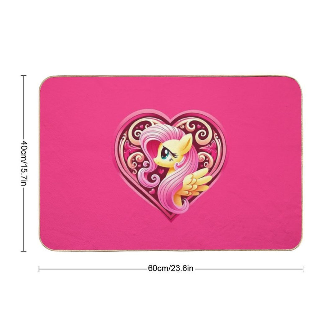 Fluttershy  Dirt-Trapping Bath Mat
