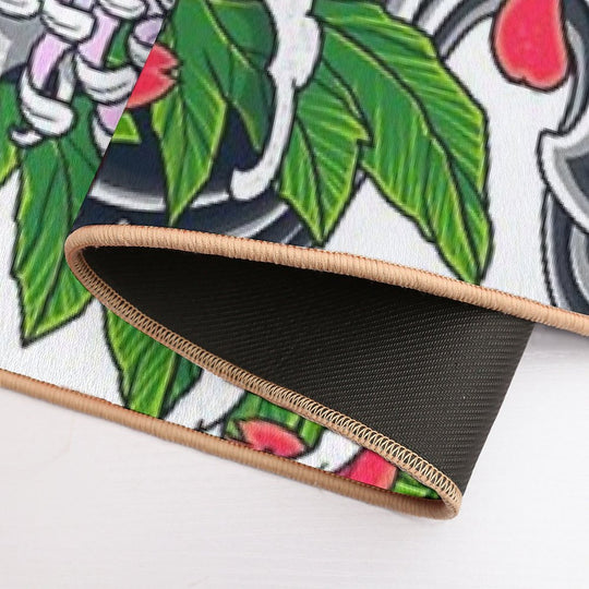 Koi Fish Pond  Pet-Safe Bath Mat