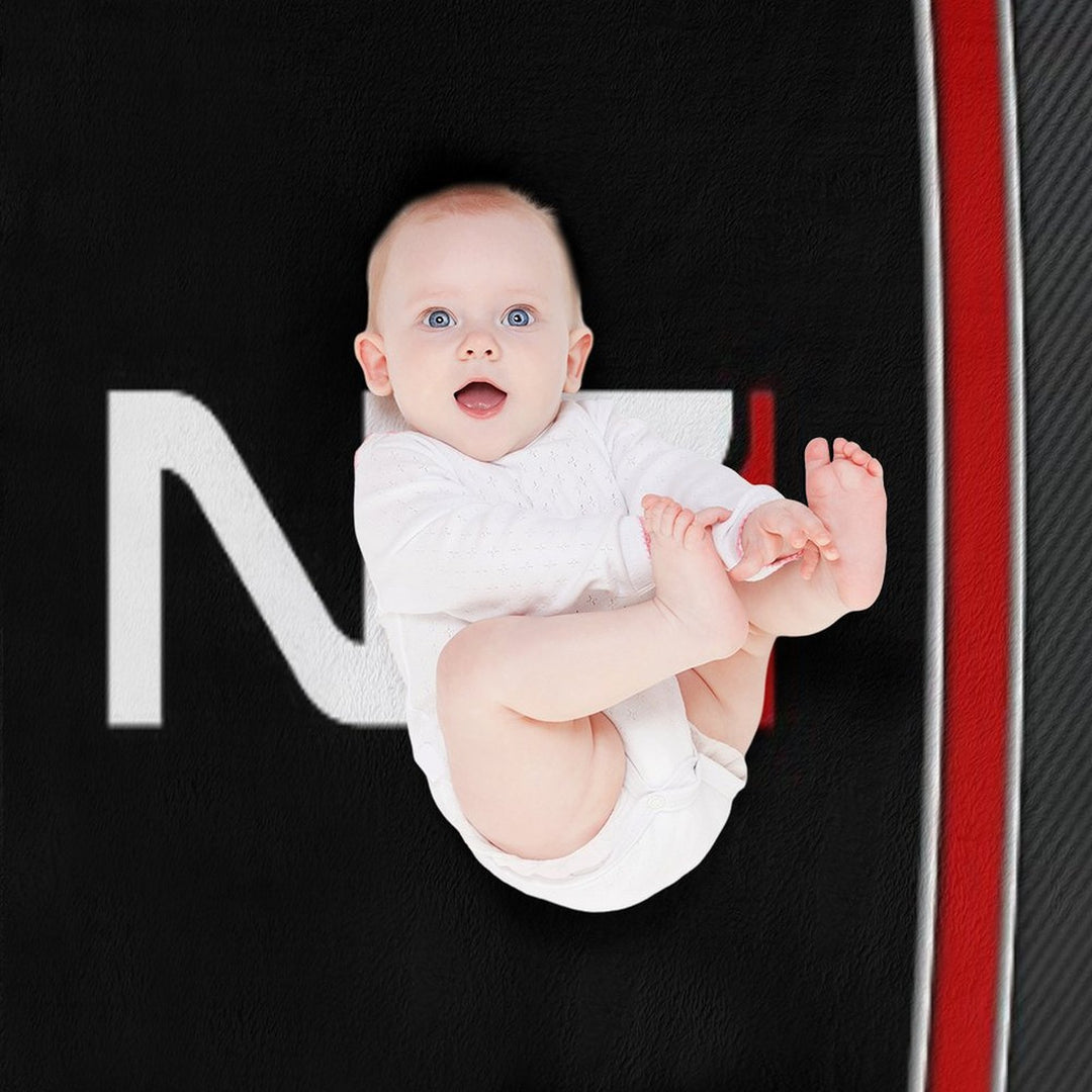 N7 Mass Effect Emblem! Travel-friendly Throw Blanket