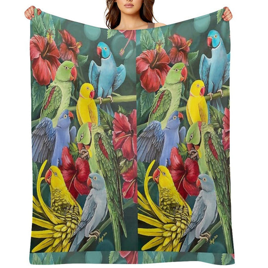 Alex's N Ringnecks All-season Throw Blanket