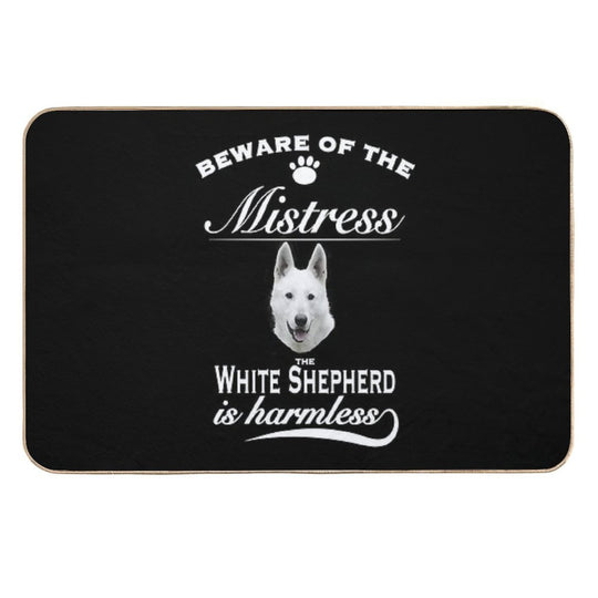 White German Shepherd Tshirt White German Shepherd Dog Shirt Tee  Versatile Bath Mat