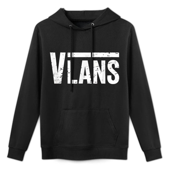 VLANs Engineering Funny Network Admin IT Specialist Kangaroo Pocket Hoodie