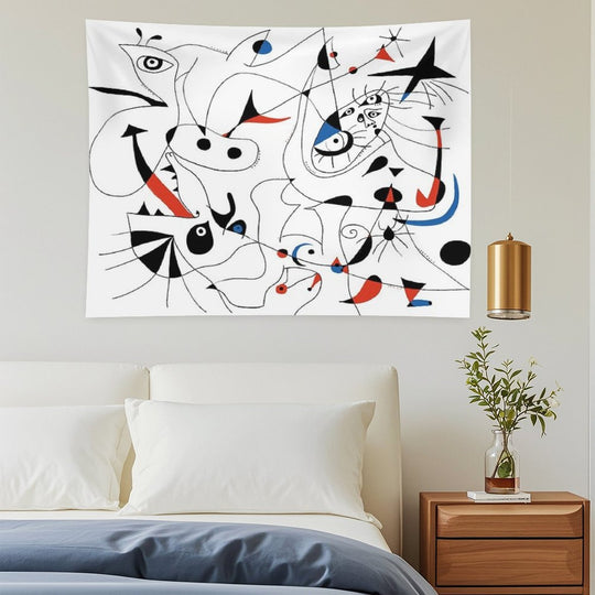 Joan Mirò #5 Tapestry