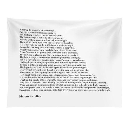 Marcus Aurelius Quotes Tapestry