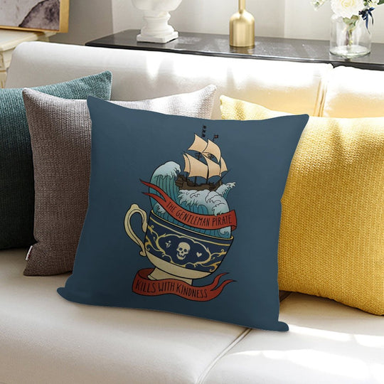 The Gentelman Pirate Our Flag Means Death Soft Style Accent Throw Pillow
