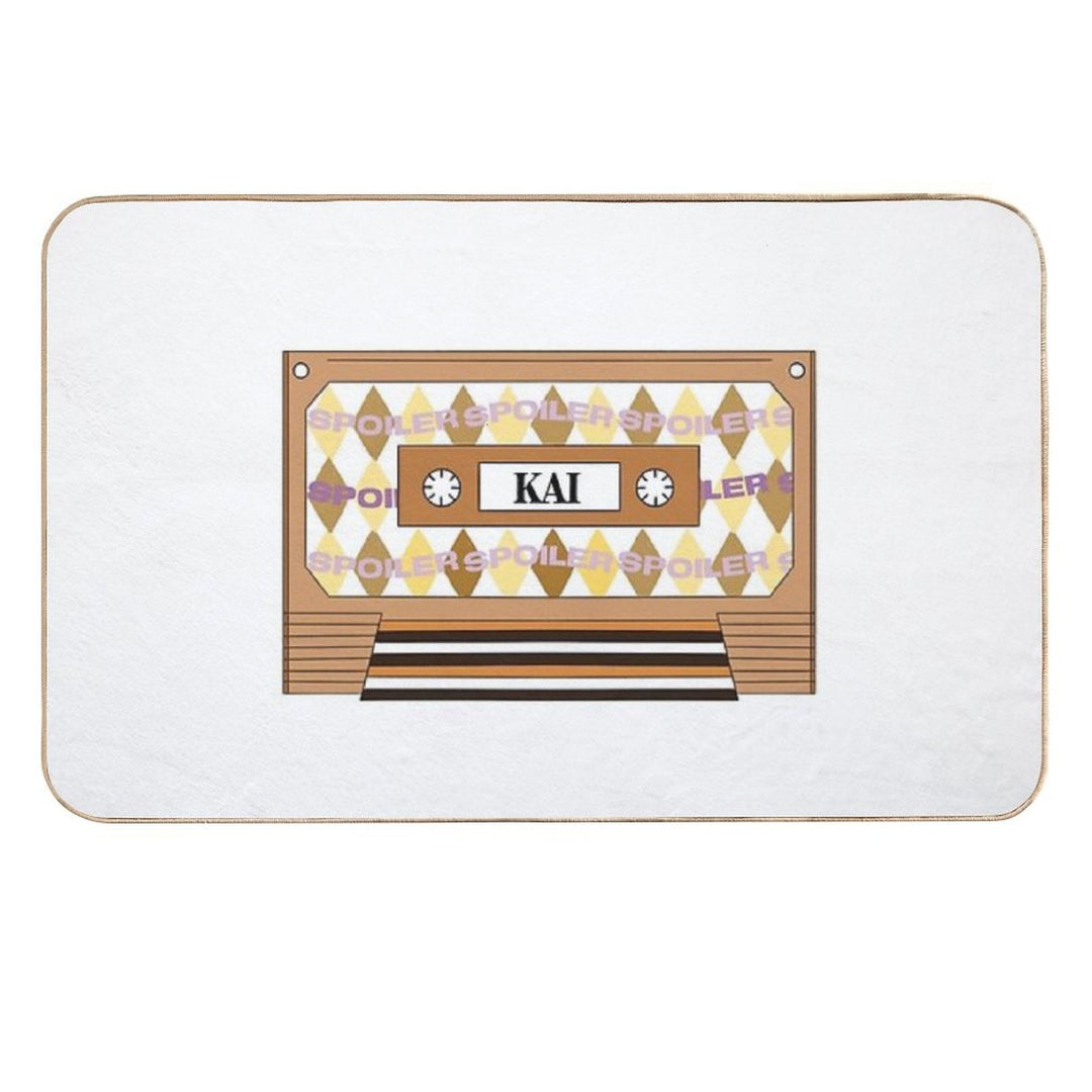EXO Kai Cassette!  Rapid-Drying Bath Mat