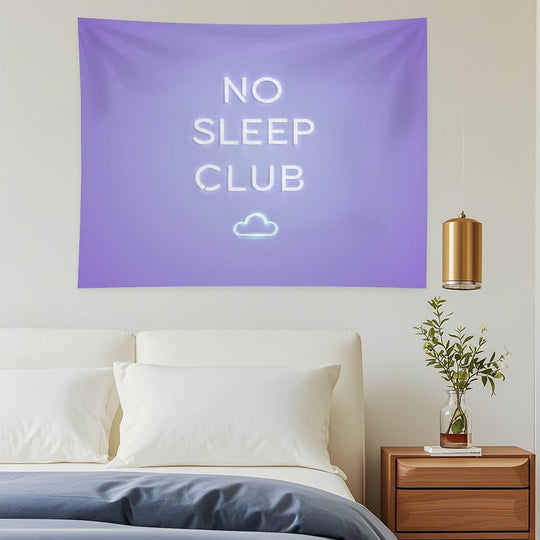 No Sleep Club Tapestry