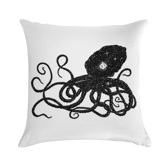Galactapus Soft Warmth Comfort Throw Pillow