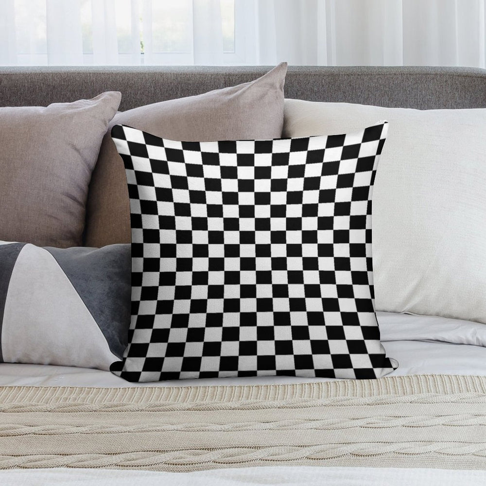 Chequered Flag Checkered Racing Car Winner Bedspread Duvet Phone Case Soft Style Accent Throw Pillow