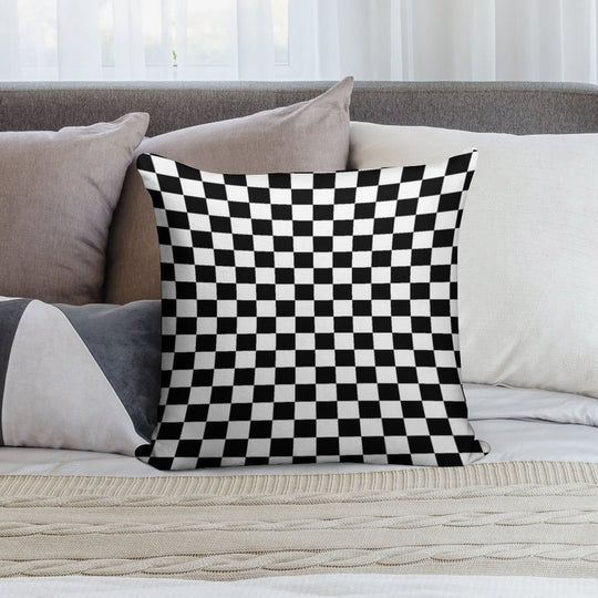 Chequered Flag Checkered Racing Car Winner Bedspread Duvet Phone Case Soft Style Accent Throw Pillow