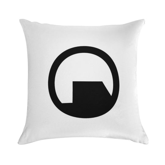 Black Mesa Logo Soft Decorative Cover Throw Pillow