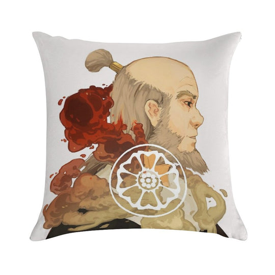 Iroh Soft Fade-Resistant Throw Pillow