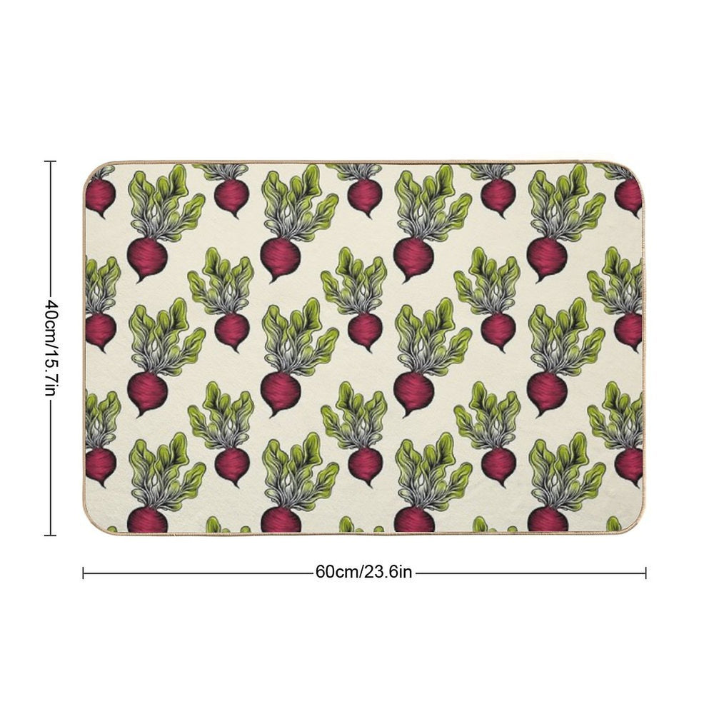 Beets Are Best  Slip-Resistant Bath Mat