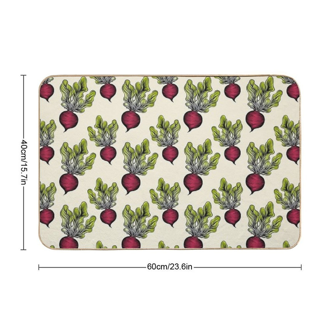 Beets Are Best  Slip-Resistant Bath Mat
