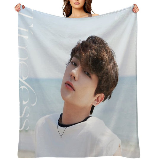 The Boyz Hyunjae Timeless Velvety-soft Throw Blanket