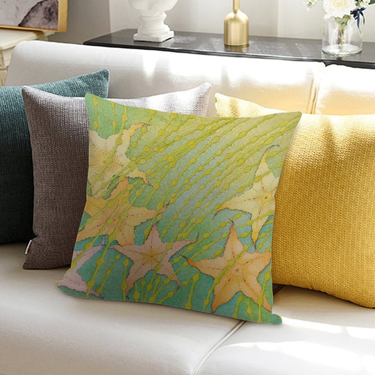 Starfish in The Seaweed Soft Ultra-Soft Texture Throw Pillow