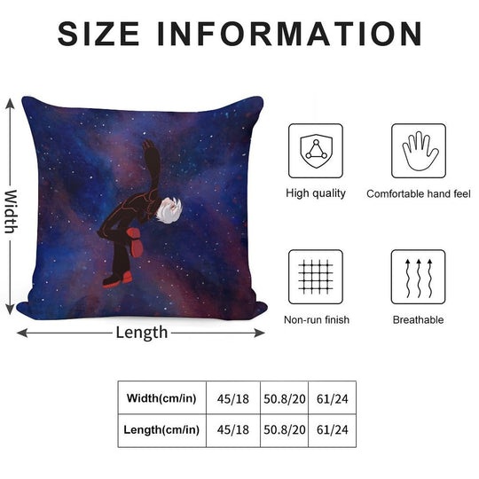 Galaxy Yuma Soft Skin-Friendly Throw Pillow