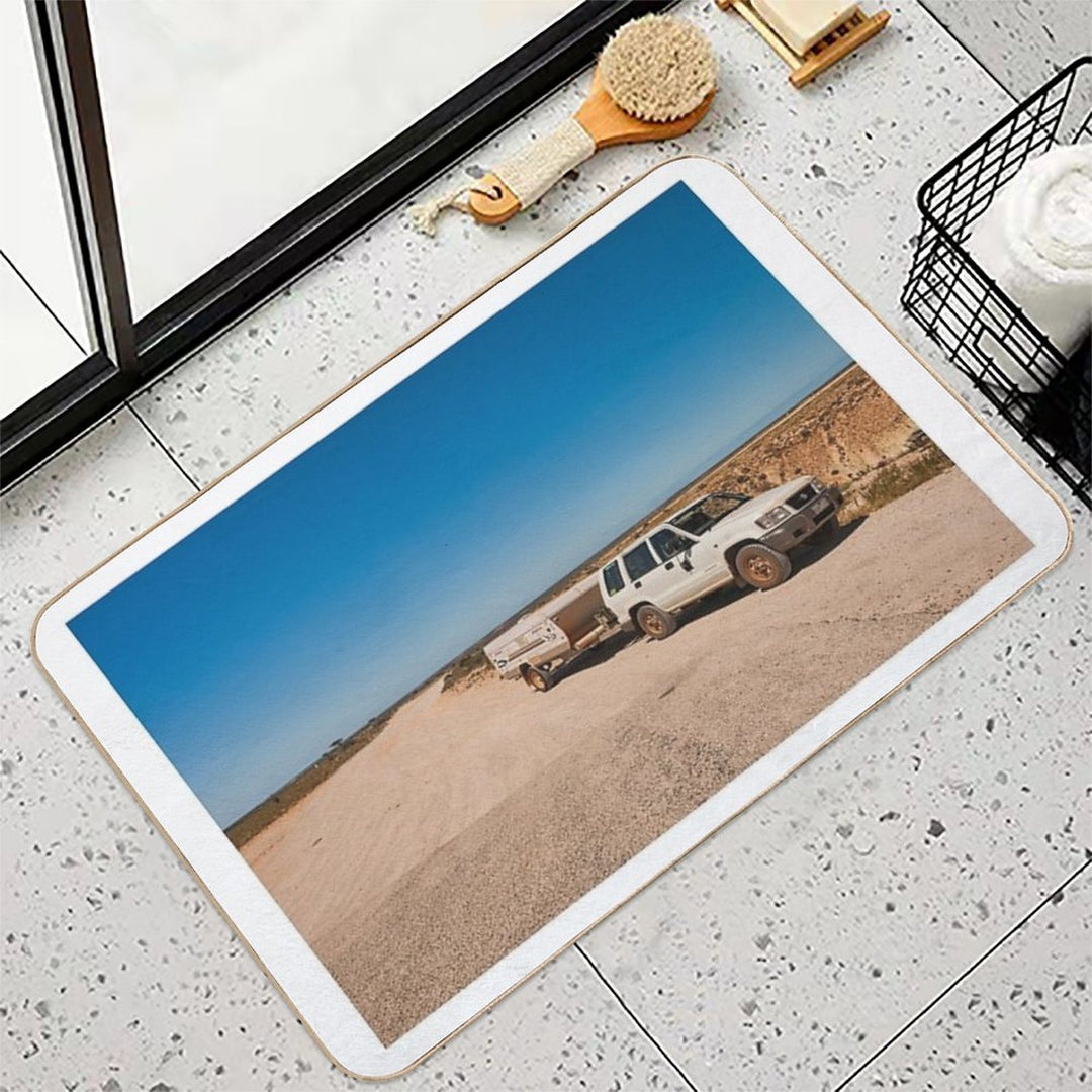 At The Edge Of The Outback  Eco-Friendly Bath Mat