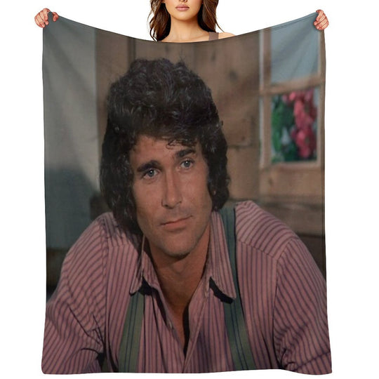 Charles Ingalls Shrink-resistant Throw Blanket