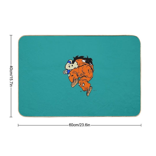 Yamcha's Dead!  Odorless Bath Mat