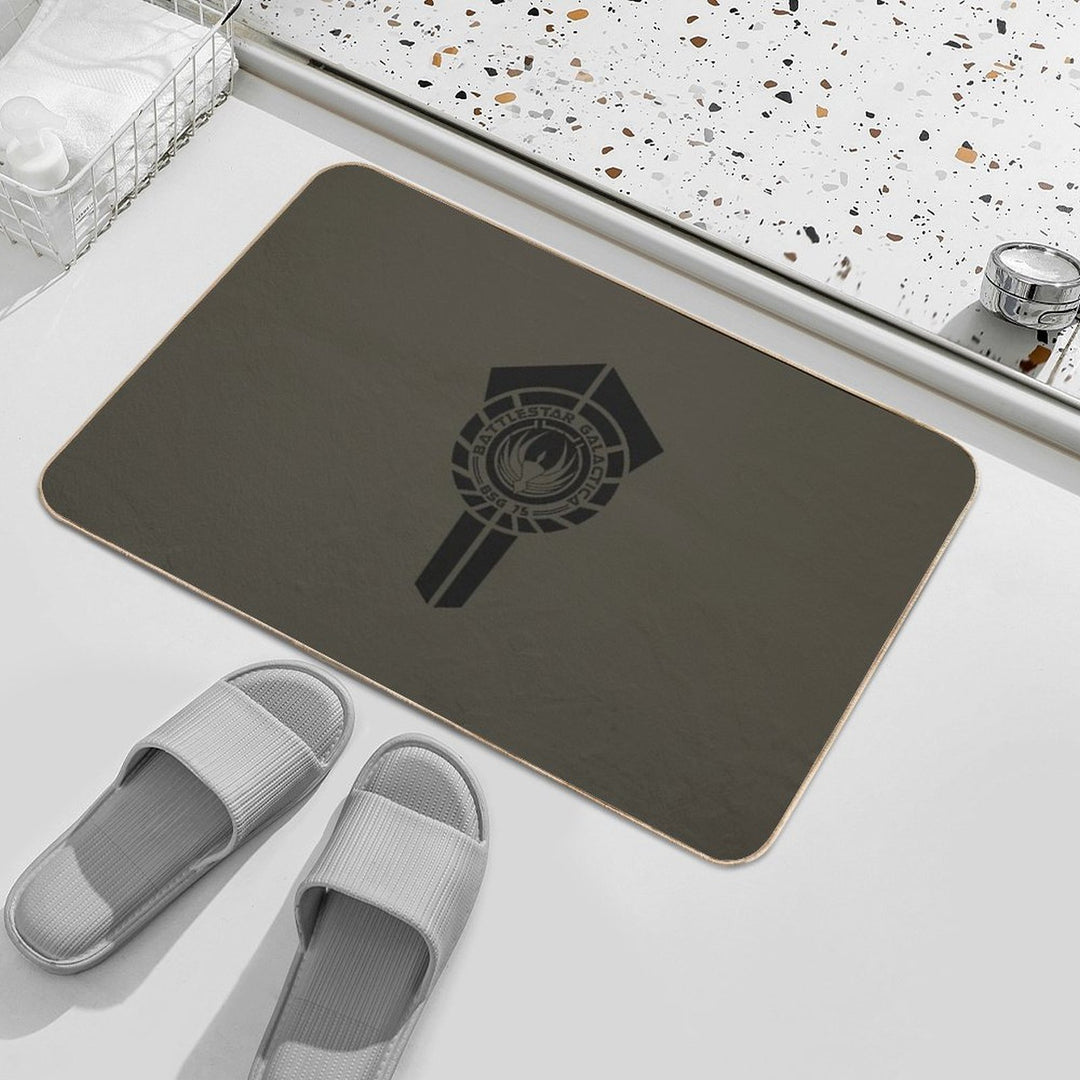 Battlestar Galactica Logo - So Say We All  Non-Slip Bath Mat