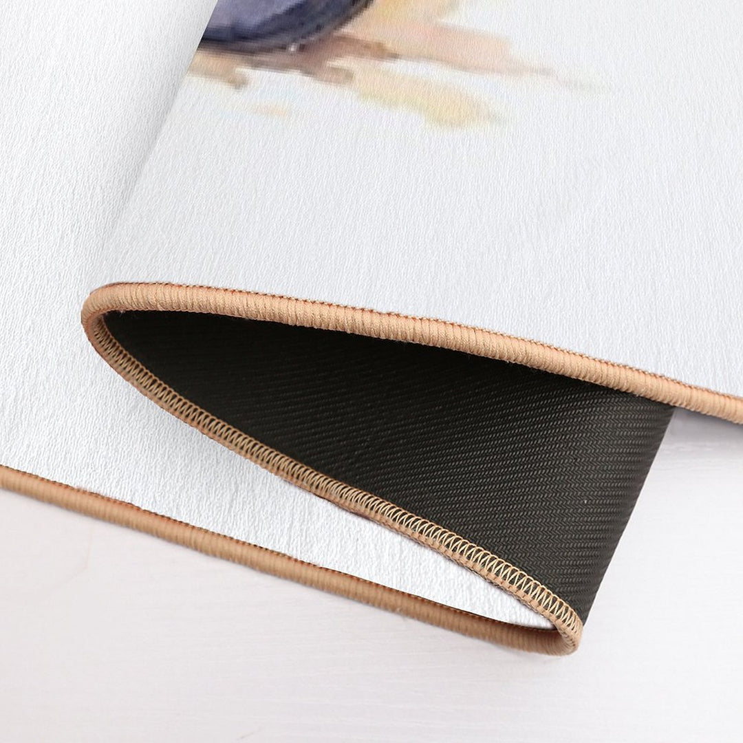 Floural Locomotion III  Eco-Friendly Bath Mat