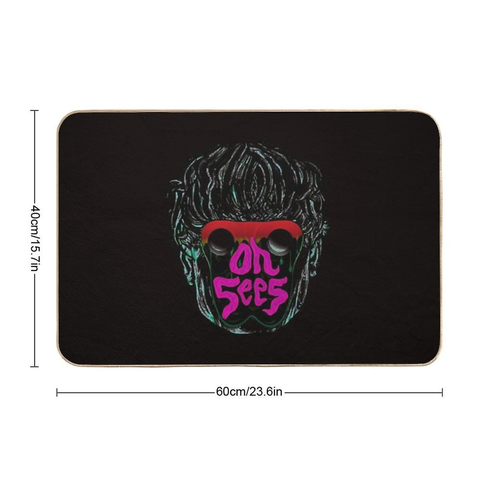 Want More Out Of Your Life Thee Oh Sees  Slip-Resistant Bath Mat