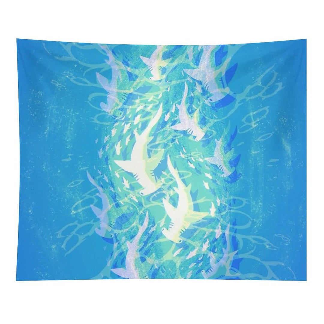 Hammerhead Migration Tapestry