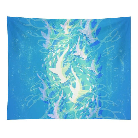 Hammerhead Migration Tapestry