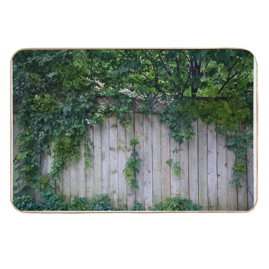 The Green Can Never Be Blocked  Stain-Proof Bath Mat