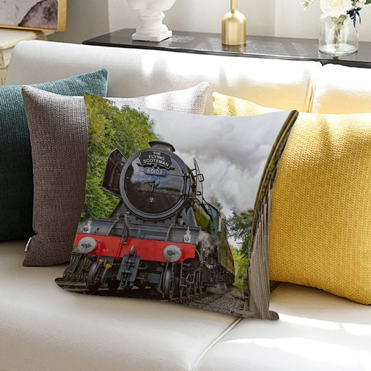 The Flying Scotsman 60103 Soft Shrink-Resistant Throw Pillow
