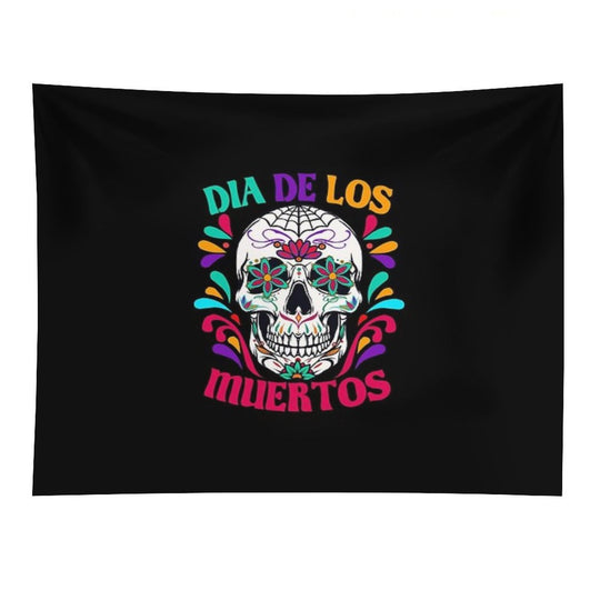 Dia De Los Muertos Tapestry