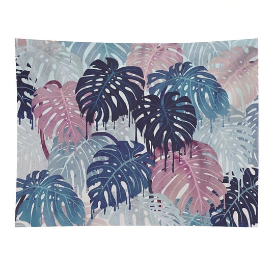 Monstera Melt Tapestry