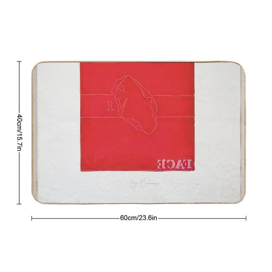 Jasper Johns  Versatile Bath Mat