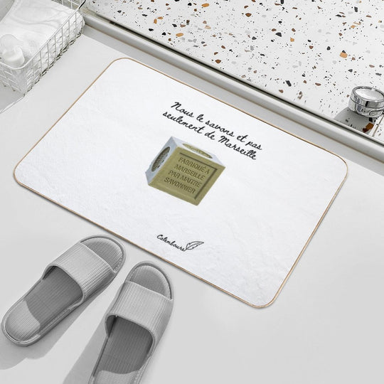 We Know It And Not Only from Marseille  Easy Maintenance Bath Mat