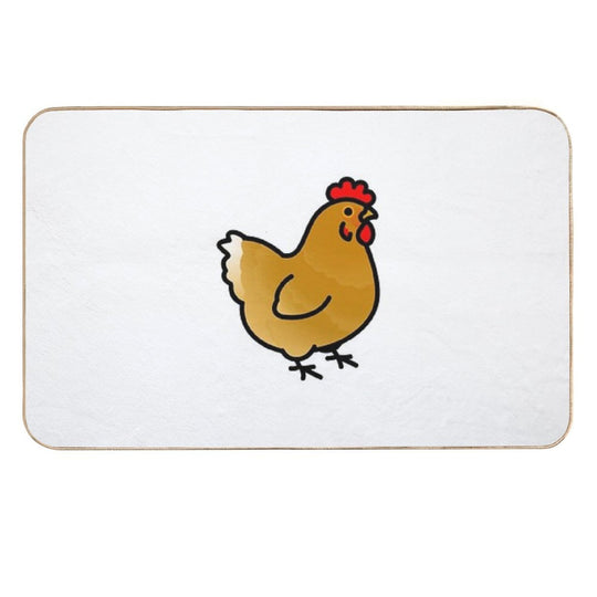 Chubby Chicken  Rapid-Drying Bath Mat