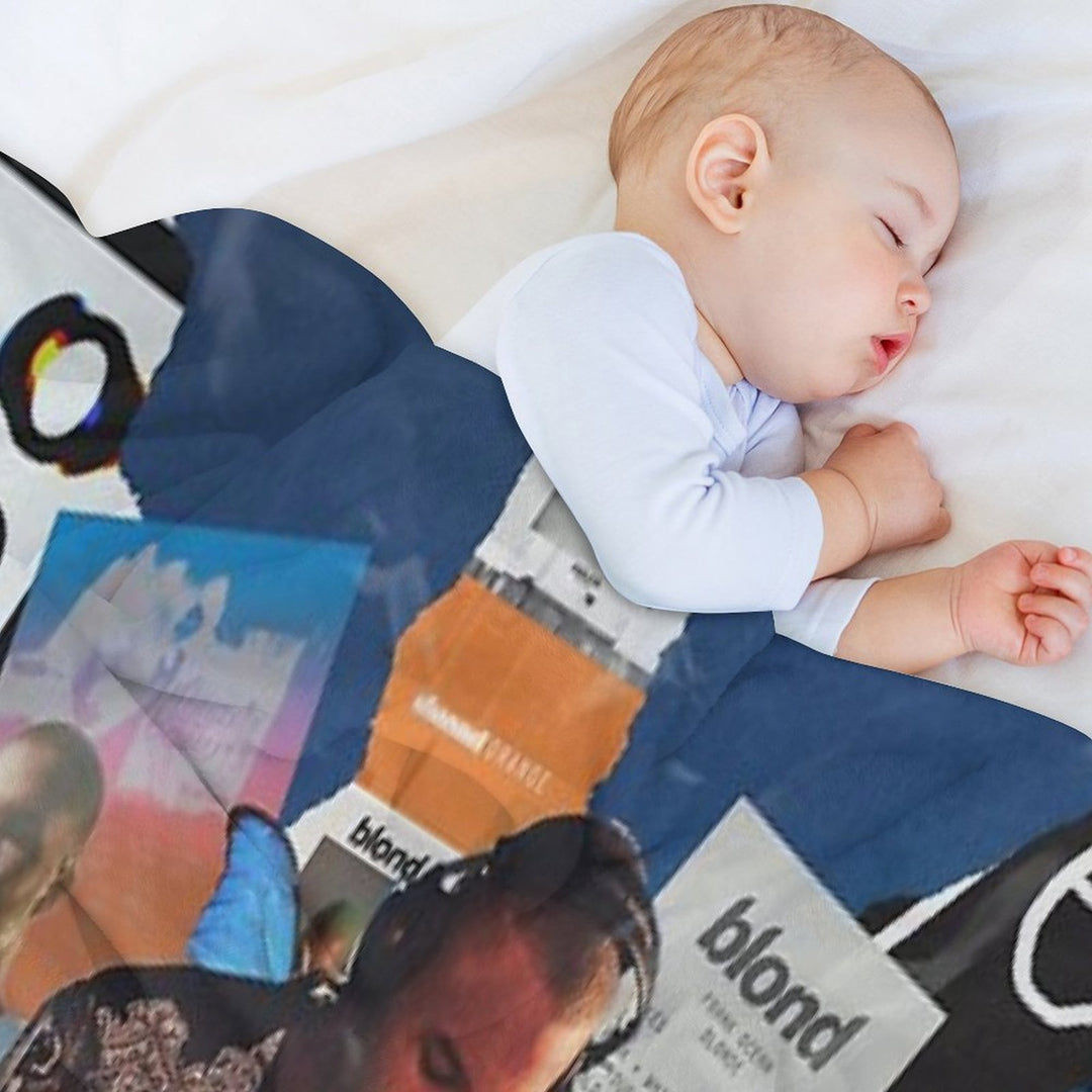 Frank Ocean Machine-washable Throw Blanket