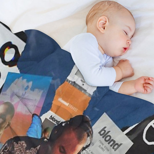 Frank Ocean Machine-washable Throw Blanket
