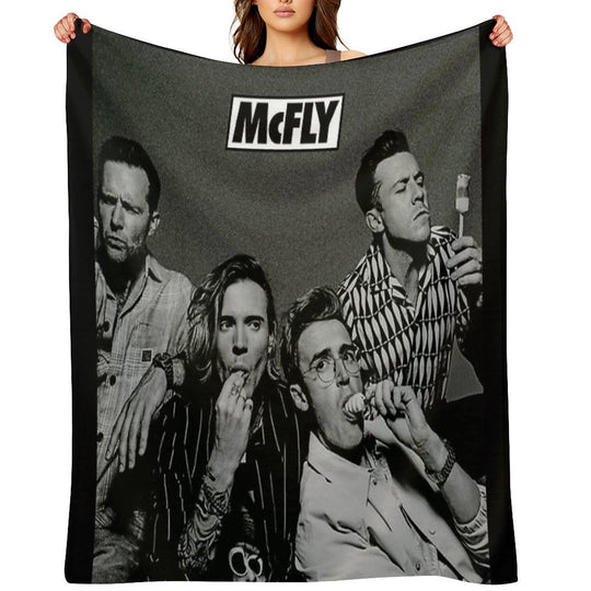 McFly Poster All-season Throw Blanket