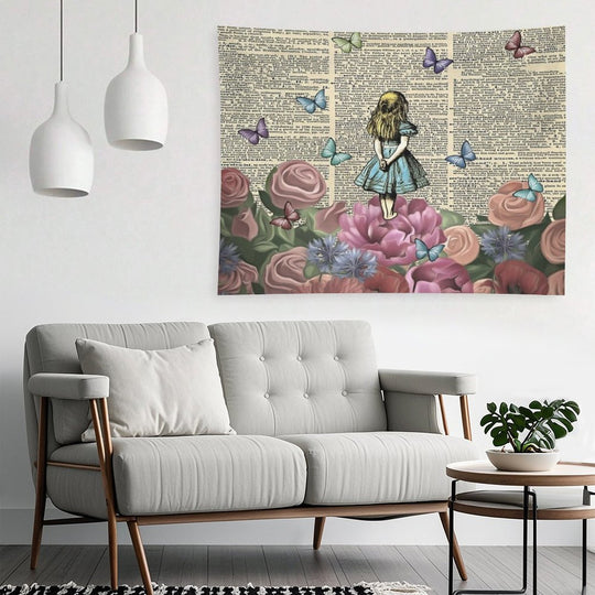 Alice In Wonderland - Wonderland Garden Tapestry