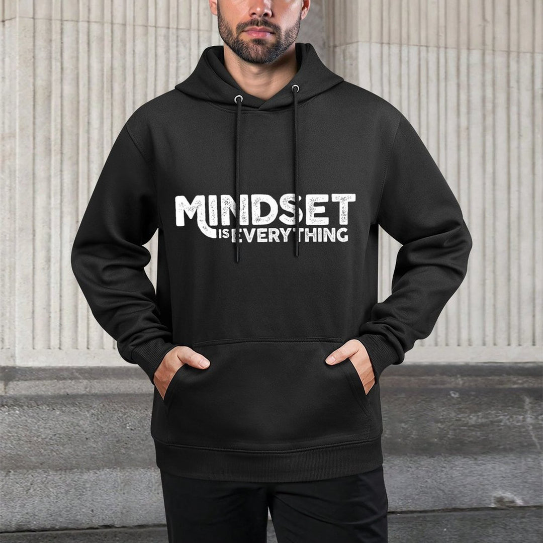 Growth Mindset Entrepreneur Teacher Fitness Motivation Pilling-Resistant Hoodie