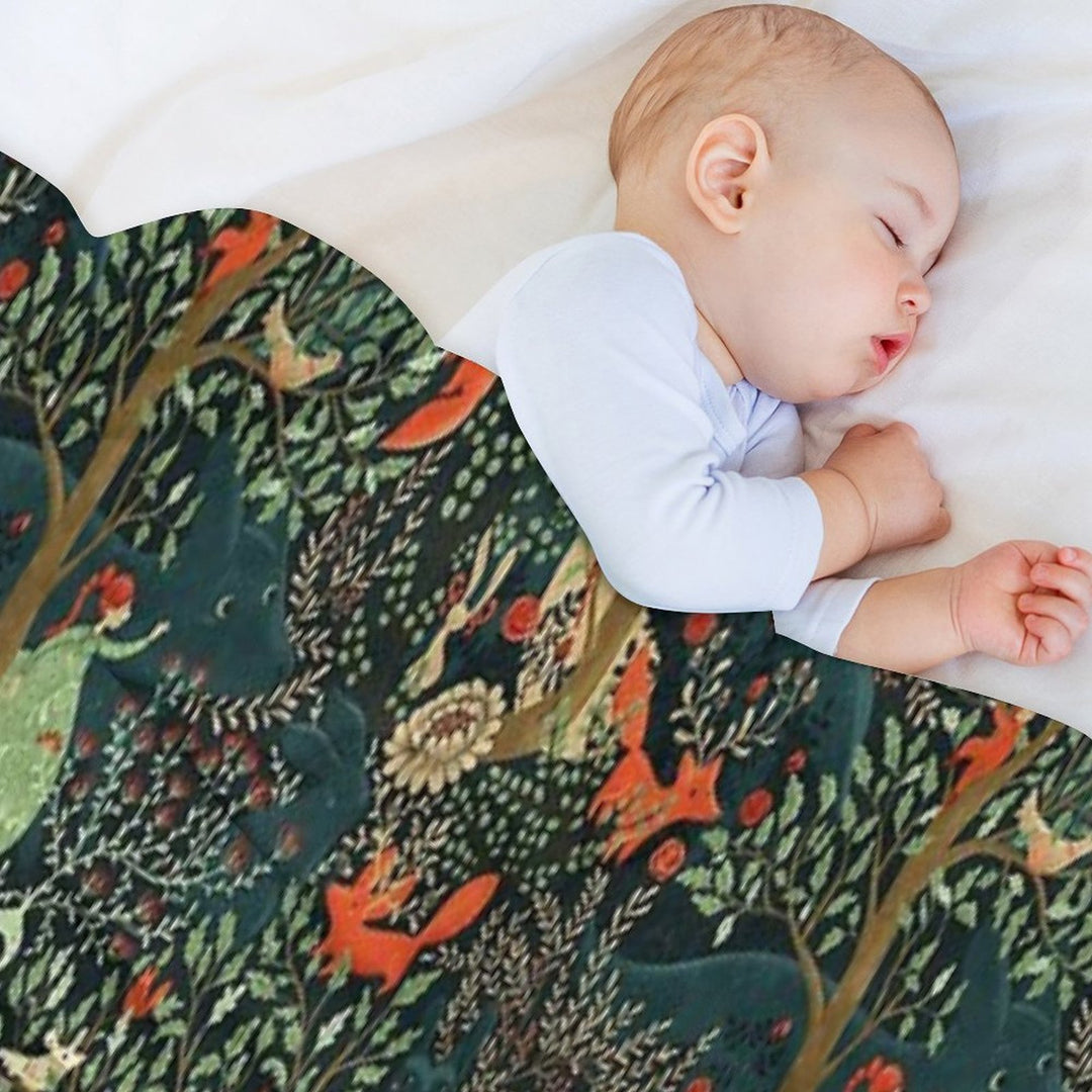 Whimsical Wonderland Shrink-resistant Throw Blanket