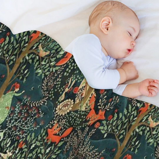 Whimsical Wonderland Shrink-resistant Throw Blanket