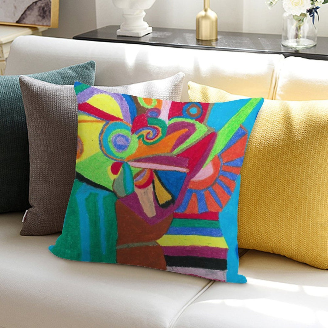 Dreamy Capricorn Soft Easy Maintenance Throw Pillow