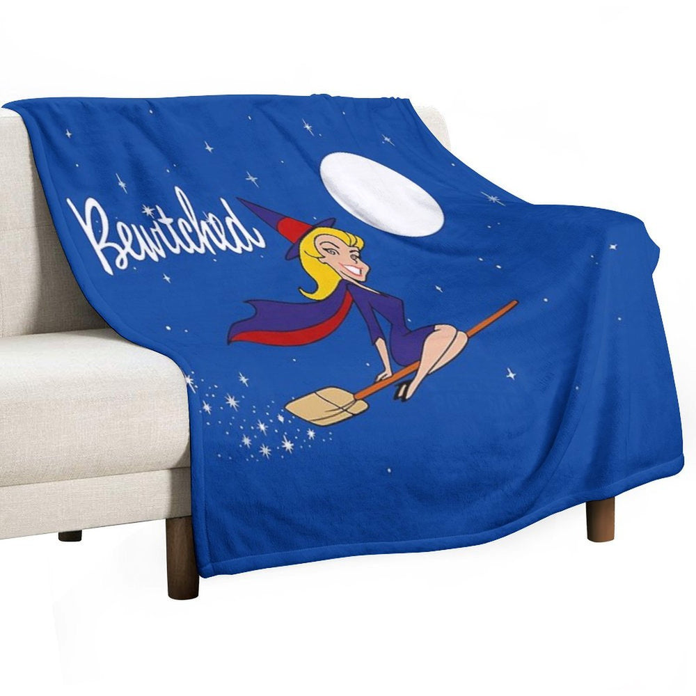 Bewitched 60s Retro Durable Throw Blanket