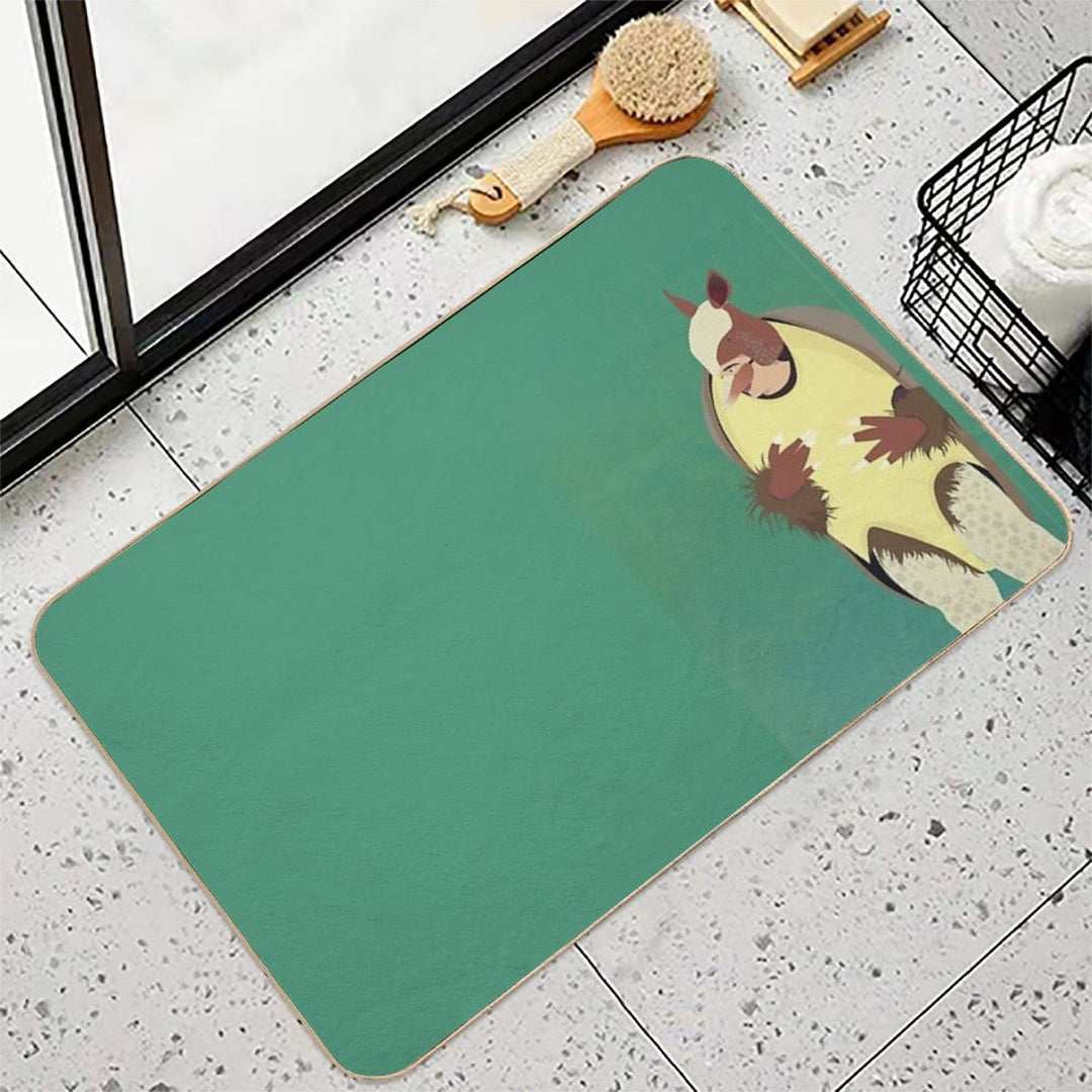 Ross Geller - Friends - Hanukkah  Versatile Bath Mat