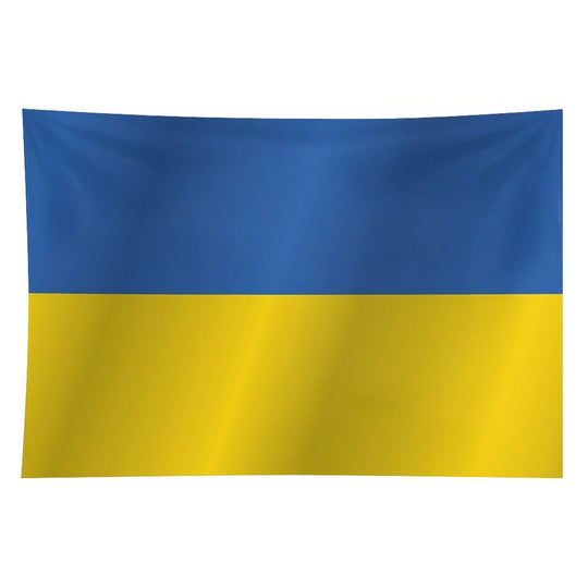 Ukraine Flag Tapestry